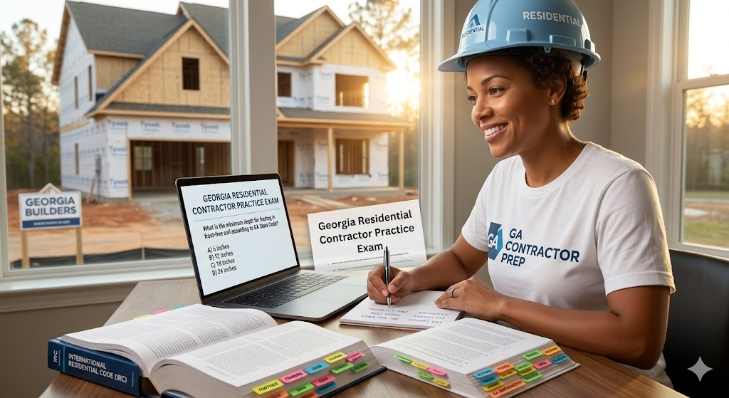 Georgia Residential Contractor Practice Exam Banner