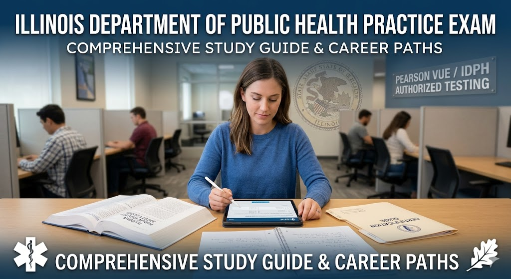 Illinois Department of Public Health Practice Exam Banner
