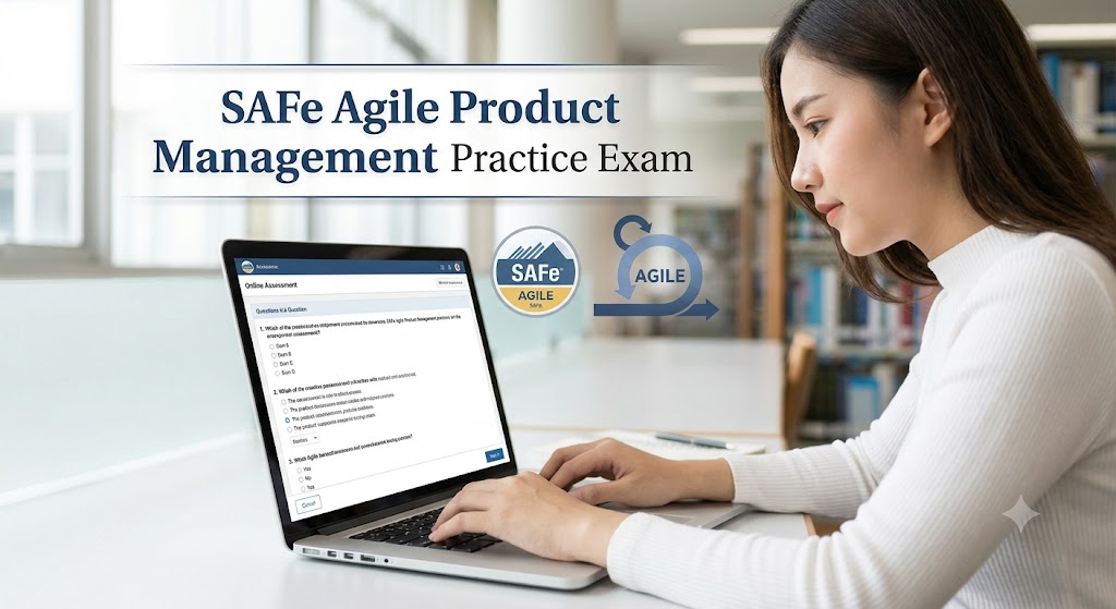 SAFe Agile Product Management Practice Exam Banner