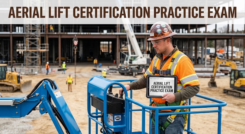 Aerial Lift Extra Practice Test Banner