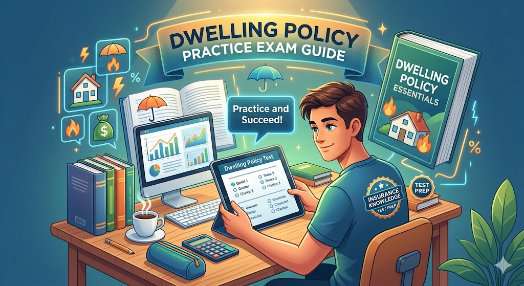 Dwelling Policy Practice Test Banner