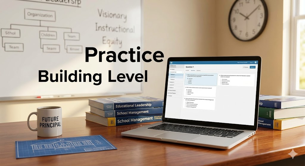 Building Level Administrator Practice Exam Banner