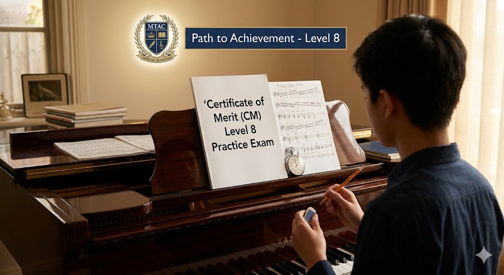 Certificate of Merit (CM) Level 8 Practice Test Banner