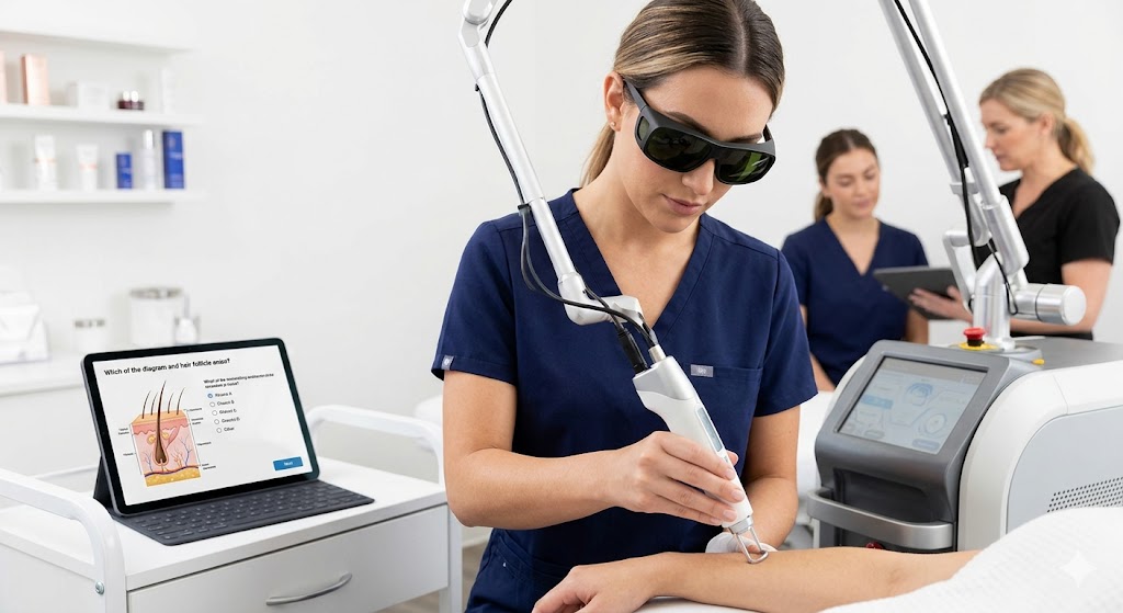 Laser Safety Fundamentals Practice Test Banner