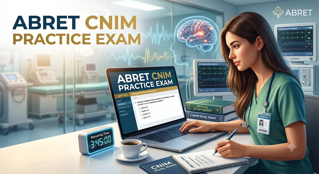 ABRET Certified Neurophysiologic Intraoperative Monitor (CNIM) Practice Exam Banner