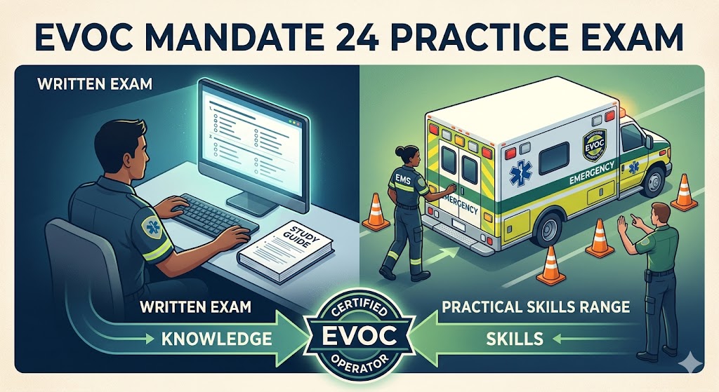 EVOC Mandate 24 Practice Test Banner