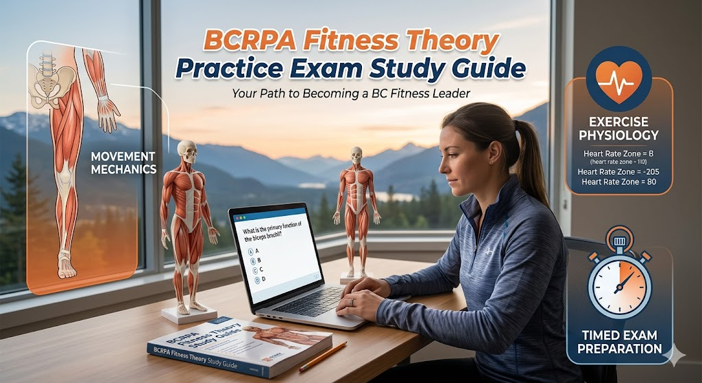 BCRPA Fitness Theory Practice Exam Banner