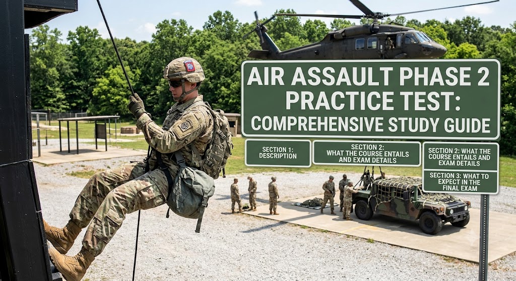Air Assault Phase 2 Practice Test Banner