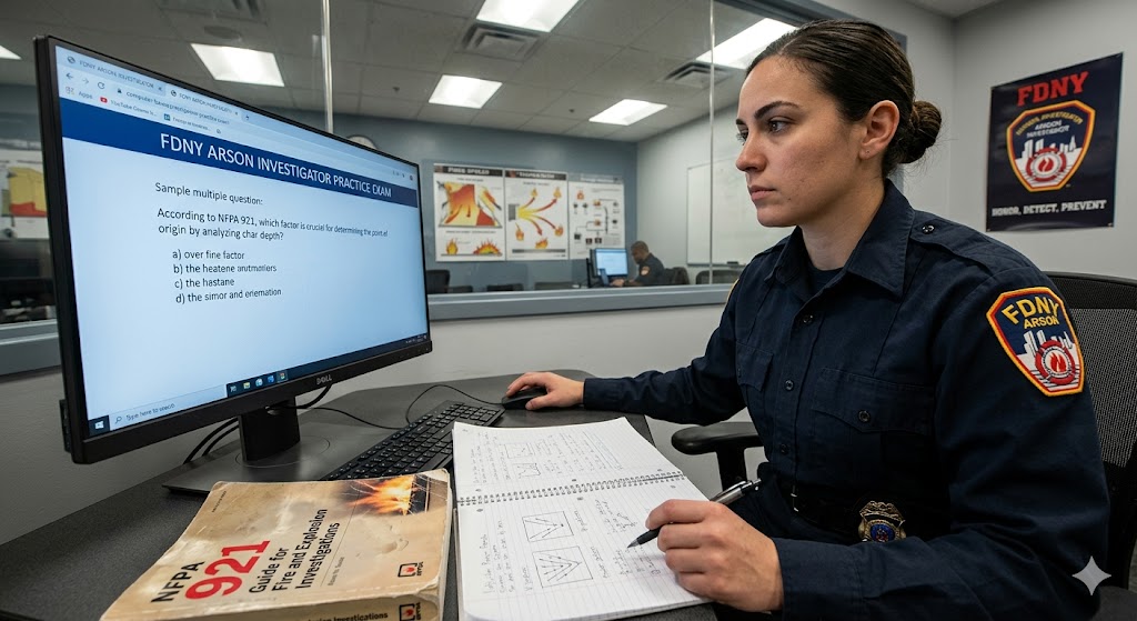 FDNY Arson Practice Test Banner