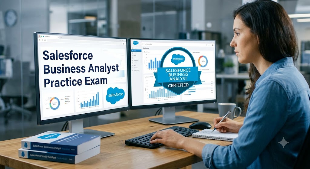 Salesforce Business Analyst Certification Practice Exam Banner