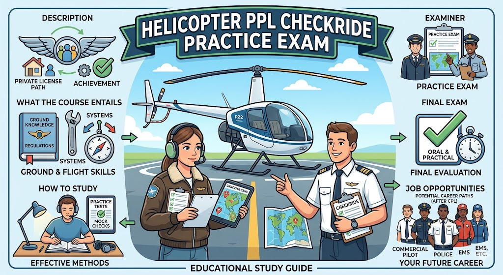 Helicopter PPL Checkride Practice Test Banner