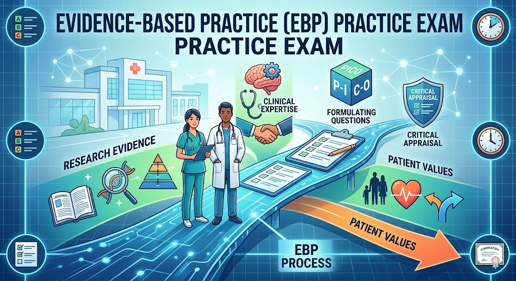 Evidence‑Based Practice (EBP) Practice Test Banner