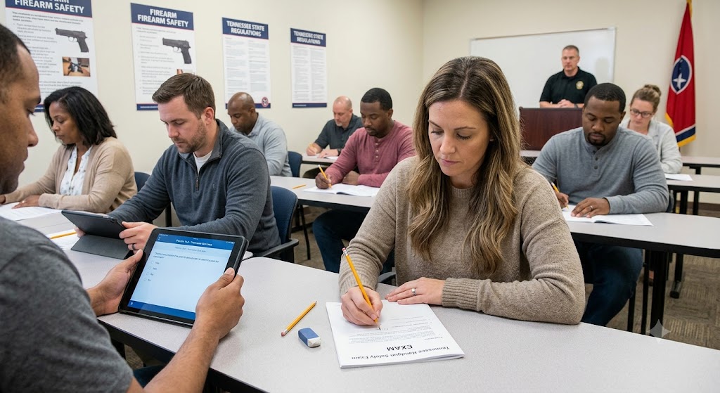 Tennessee Gun Laws & Firearms Safety Practice Exam Banner