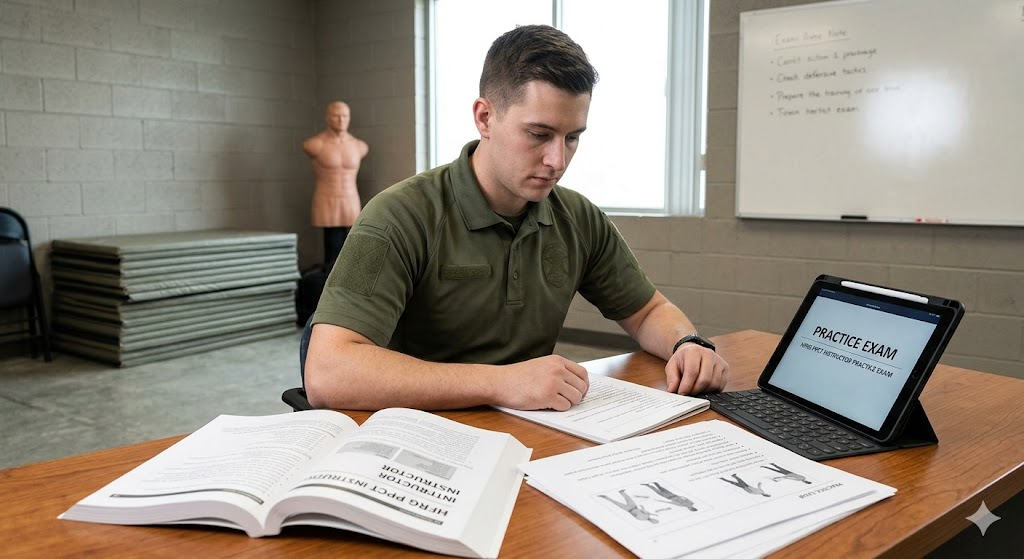 HFRG Pressure Point Control Tactics (PPCT) Instructor Practice Exam Banner