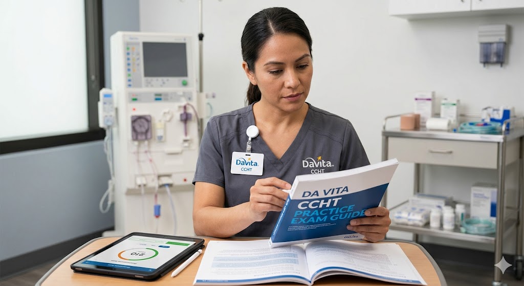 DaVita Certified Clinical Hemodialysis Technician (CCHT) Practice Exam Banner