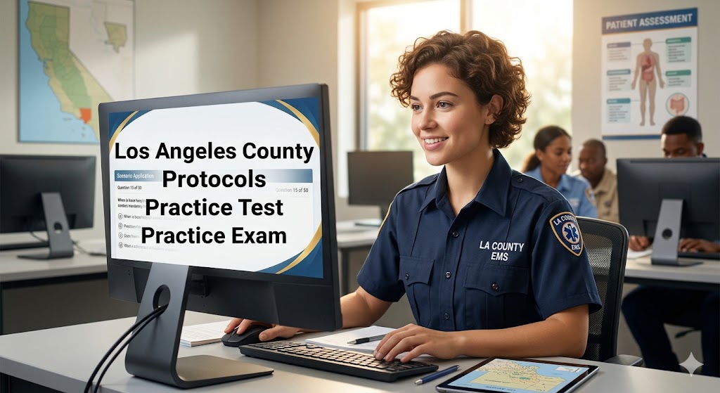 Los Angeles County Protocols Practice Test Banner