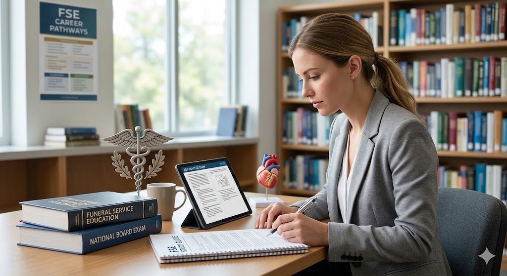 Funeral Service Education (FSE) National Board Practice Exam Banner