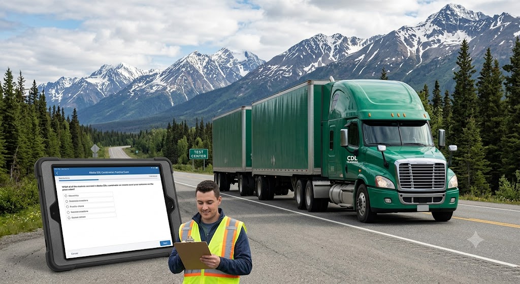 Alaska CDL Combination Practice Test Banner