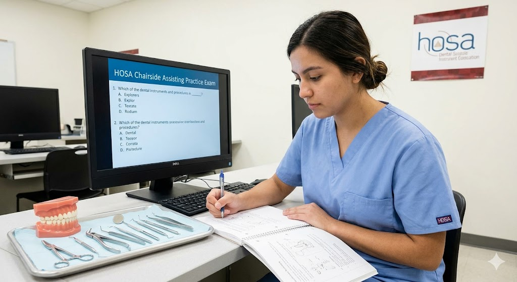 HOSA Chairside Assisting / Dental Instruments Practice Test Banner