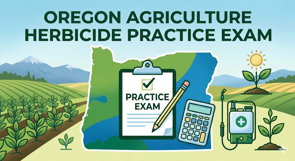 Oregon Agriculture Herbicide Practice Exam Banner