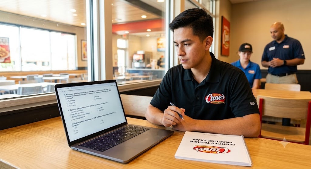 Raising Cane's Certified Trainer Practice Test Banner