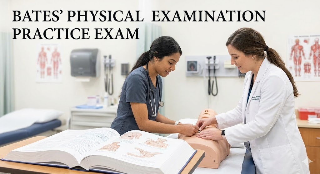 Bates’ Guide to Physical Examination and History Taking Practice Test Banner