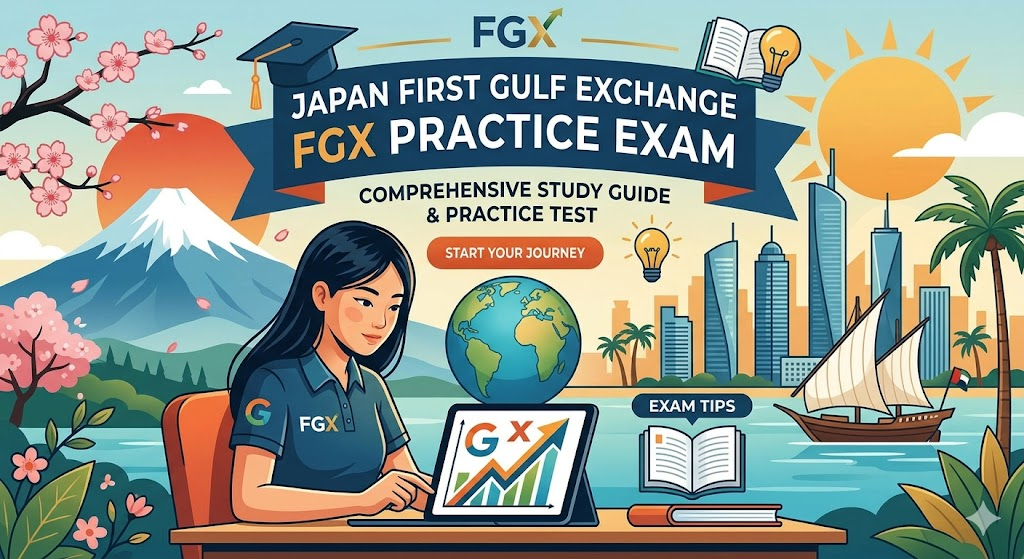 Japan First Gulf Exchange (FGX) Practice Test Banner