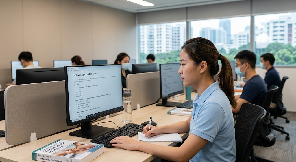 Spf Massage Practice Test & Exam Prep | Singapore Banner
