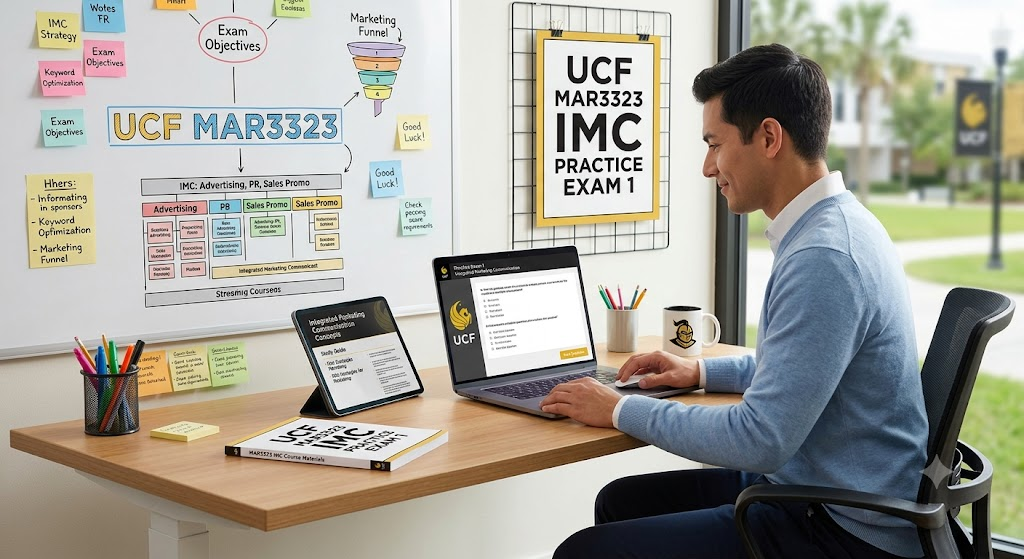 University of Central Florida (UCF) MAR3323 Integrated Marketing Communication Practice Exam 1 Banner