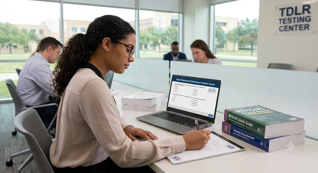 Texas Registered Sanitarian Practice Exam Banner