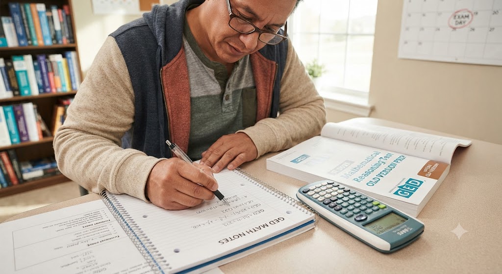 GED Advanced Math Test 2020 OLD Banner