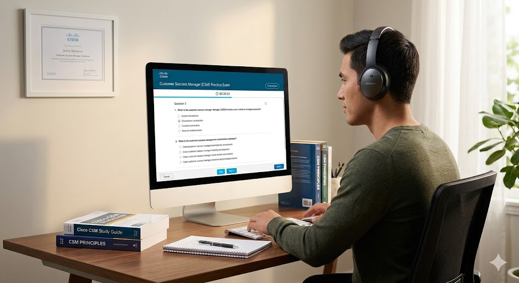 Cisco Customer Success Manager (CSM) Practice Exam Banner
