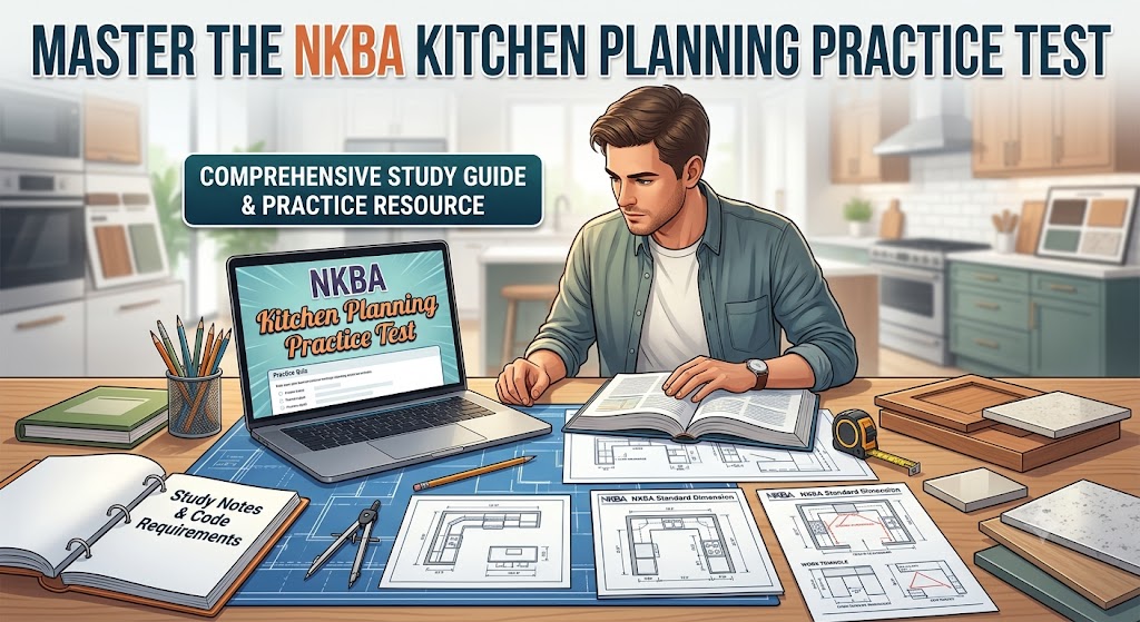 NKBA Kitchen Planning Practice Test Banner