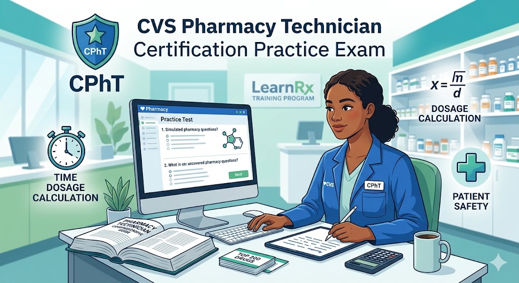 CVS Pharmacy Technician Certification Practice Test Banner