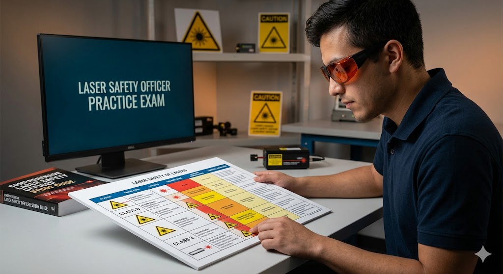Laser Safety Officer Practice Exam Banner