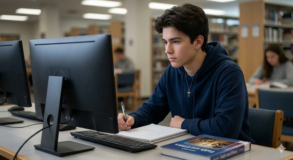 Ontario Grade 12 Religion Practice Exam Banner