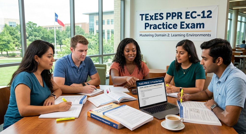 TExES PPR EC–12 (160) Domain 2 Practice Test Banner
