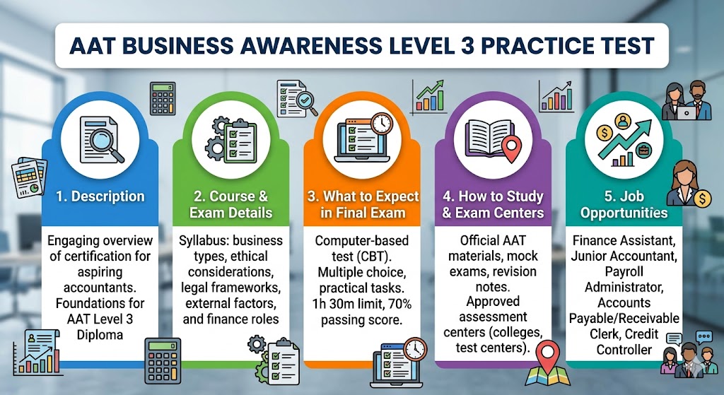 AAT Business Awareness Level 3 Practice Test Banner