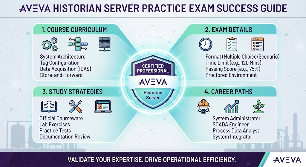 AVEVA Historian Server Practice Exam Banner