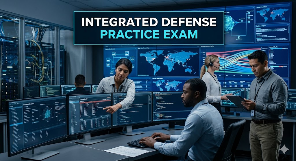 Integrated Defense Practice Exam Banner