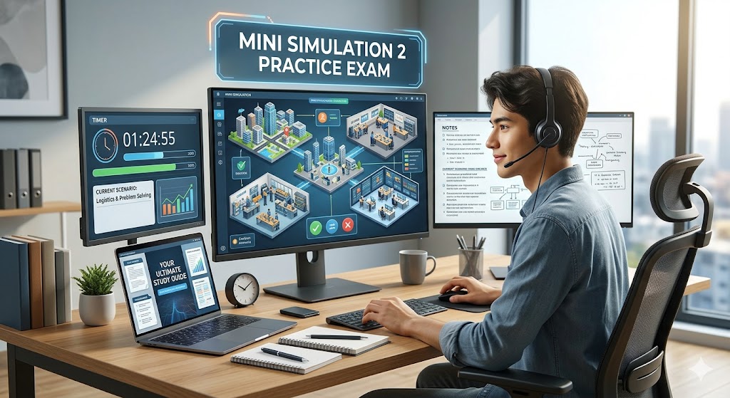 Mini Simulation 2 Practice Test Banner