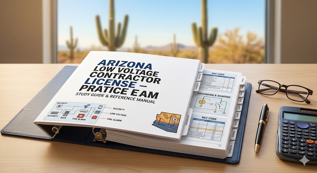 Arizona Low Voltage Contractor Practice Exam Banner