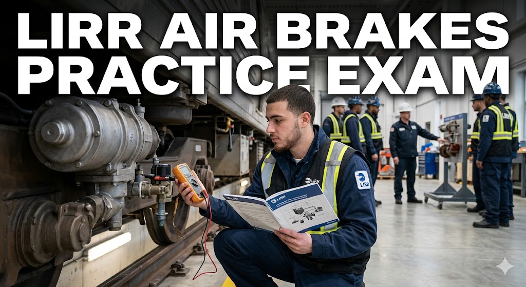 LIRR Air Brakes Practice Test Banner