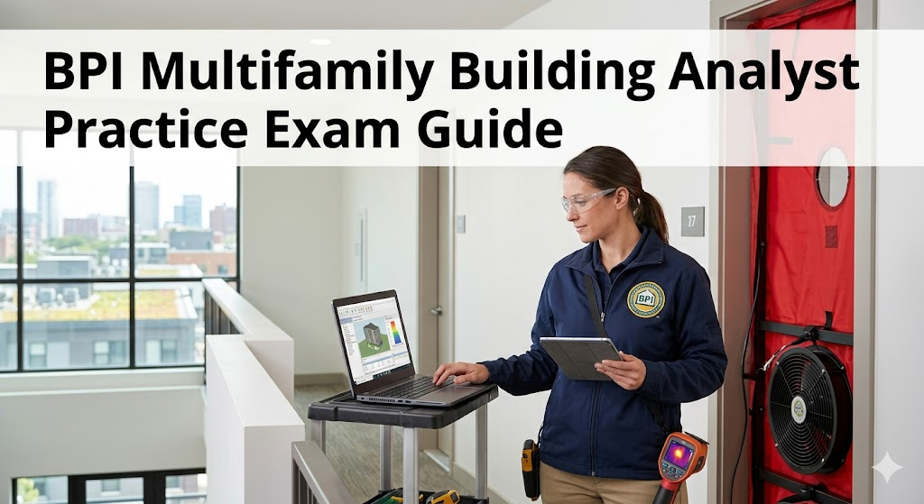 BPI Multifamily Building Analyst Practice Exam Banner