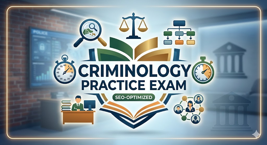 Criminology Practice Test Banner