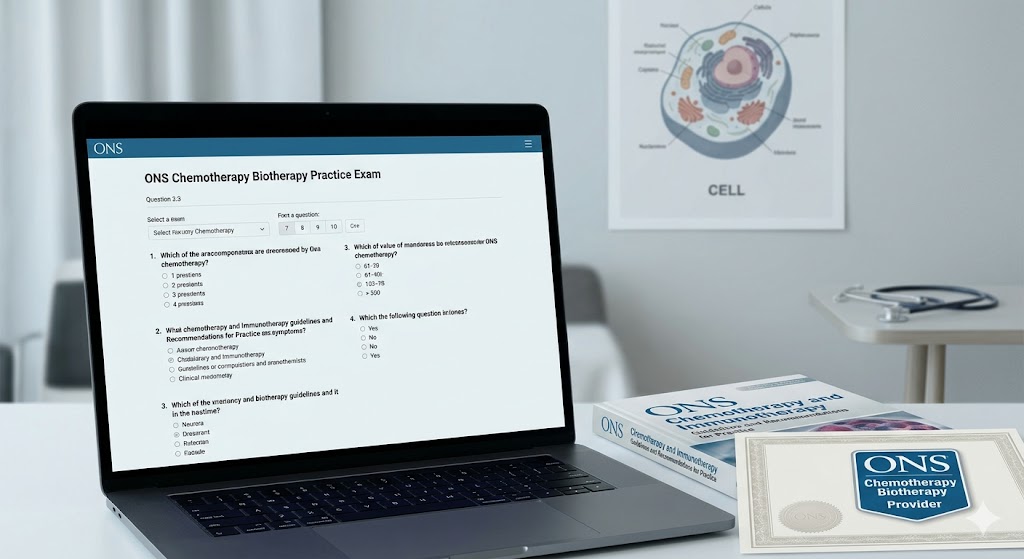Chemotherapy Biotherapy Certification ONS Practice Testq Banner