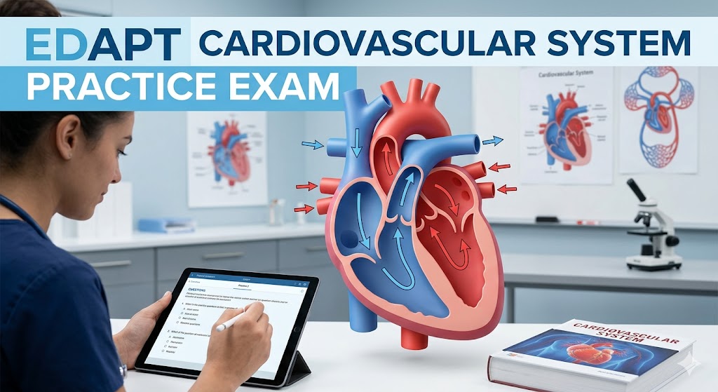 EDAPT The Cardiovascular System Practice Test Banner
