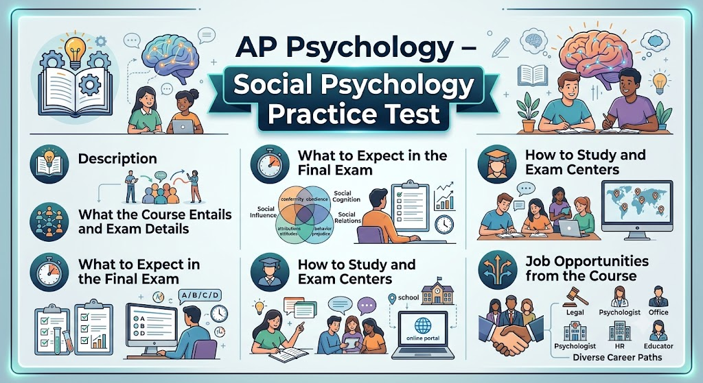AP Psychology – Social Psychology Practice Test Banner