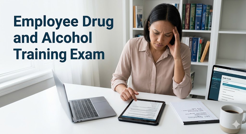 Employee Drug and Alcohol Training Practice Test Banner