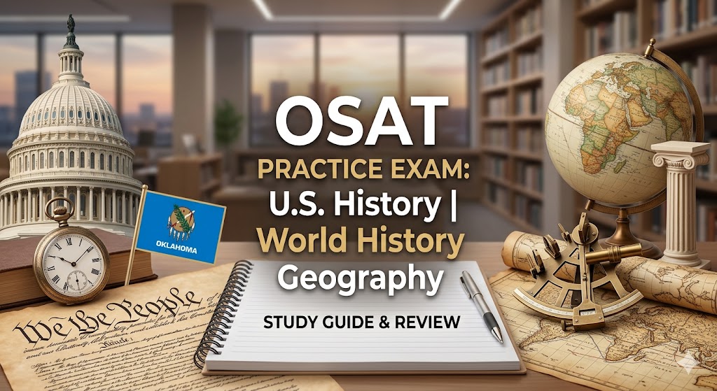 OSAT U.S. and World History Practice Exam Banner